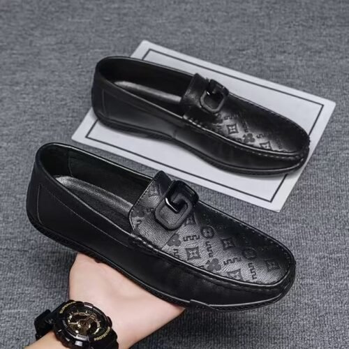 Royal Touch: Genuine Leather Shoes for Gentlemen 2